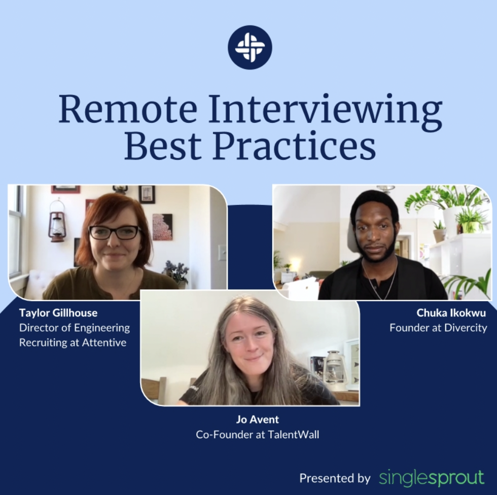 Webinar: How do you interview online effectively?